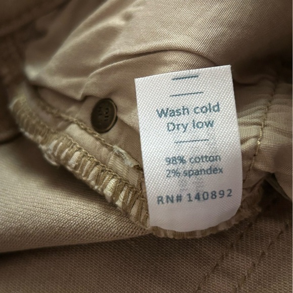 Marine Layer 5 Pocket Slim Fit Pant in Khaki | Size 32x32 - Picture 13 of 14